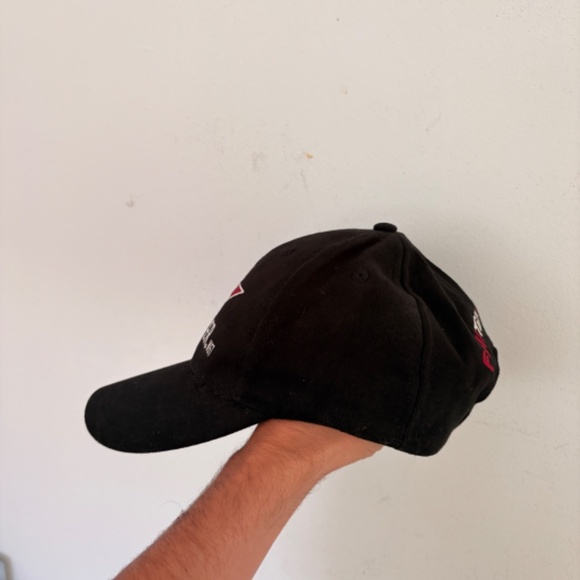 vintage FULL TILT POKER .NET Baseball hat cap black embroided - Picture 5 of 6